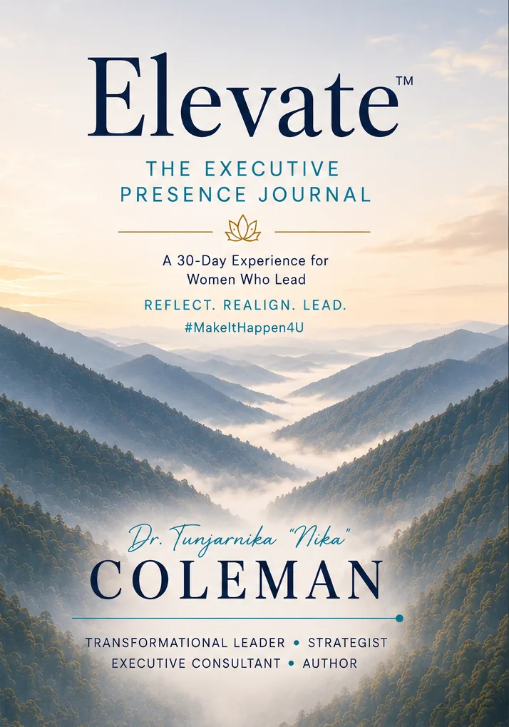 ELEVATE Executive Presence Journal 30-day cover